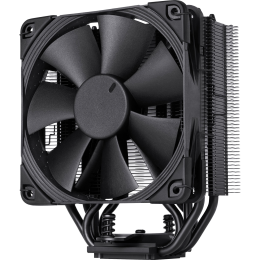 Кулер для процессора/ CPU Cooler Noctua NH-U12S chromax.black (129W, 4-pin PWM, 158mm, Al/Cu, 5x6mm, 1x120x120x25mm, 54.97CFM, 22.4dBA, 1500RPM, S: 1851/1700/1200/115X, AM5/AM4, Black)