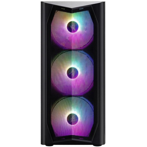 Корпус Zalman N4 REV.1 черный ATX с 5 вентиляторами 120mm и 2 вентиляторами 180mm, USB 2.0/3.0 и аудио, идеальный для вашего ПК