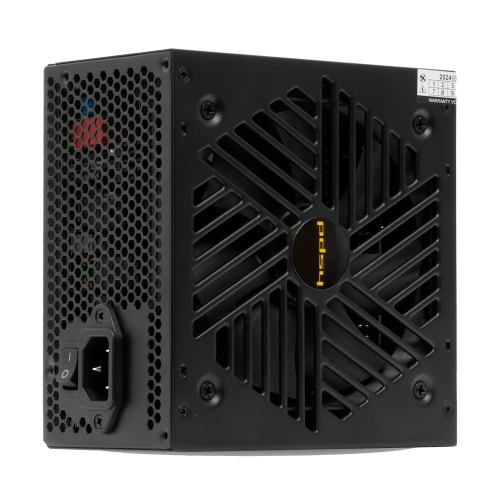 Блок питания/ Power Supply HSPD, 750W 80+ Gold (ATX, 2.52, Full modular, 1x24(20+4)pin mesh 550mm, 1xCPU*2 8(4+4)pin 650+150mm, 2xPCIe*2 8(6+2)pin 500+150mm, 2xSATA*3 450+150+150mm, 1xMOLEX4pin*3 450+150+150mm , Active, 120x120mm, 150x140x86mm, APFC, OVP,