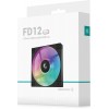 Вентилятор Deepcool FD12 ARGB 120мм черный с низким уровнем шума 26.9дБ – идеальное охлаждение для вашего корпуса