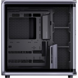 Корпус без блока питания/ Case JONSBO BO400CG, Midi-Tower, TG, no fan, 2xUSB-A 3.0 + 1xUSB-C 3.2, ATX, mATX, mITX Grey