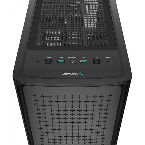 Купите корпус Deepcool CK560 черный без БП - ATX, 3x120mm, 4x140mm, 2xUSB3.0, аудио - идеальное решение для вашего ПК