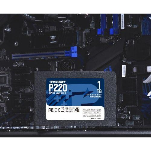 Tвердотельный накопитель Patriot SATA-III 1TB P220S1TB25 - Высокая скорость и надежность для вашего ПК