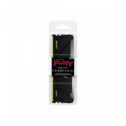 Память оперативная/ Kingston 8GB 3200MT/s DDR4 CL16 DIMM FURY Beast RGB