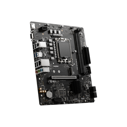 Материнская плата/ MB MSI INTEL B760 s1700, 2xDDR5(128GB), D-SUB/HDMI 1.4, 1xPCIe 4.0x16, 1xPCIe 3.0, 1xLAN, 4xSATA 6Gb/s, 1xM.2, 2xUSB 3.2, 4xUSB 2.0, 1xPS/2, mATX