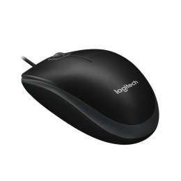 Мышь/ Logitech Optical Mouse B100 Black USB