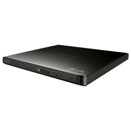 Оптический привод/ LG DVD-RW ext. Black Slim Ret USB2.0 (3.0 compatible)