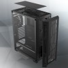 Корпус без блока питания/ Case Raijintek ARCADIA III-MS4, Midi-Tower, TG, 4x120mm ARGB, 1xUSB-A 3.0 + 2xUSB 2.0, ATX, mATX, mITX Black RAIJINTEK CO LTD