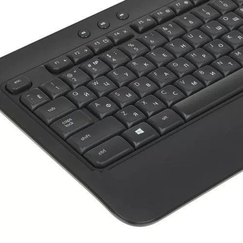 Клавиатура и мышь Logitech MK540: беспроводной комплект в черном цвете для мультимедиа (920-008686)