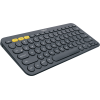 Клавиатура/ Logitech Keyboard K380 Dark Grey Wireless Bluetooth RTL, Multi-Device