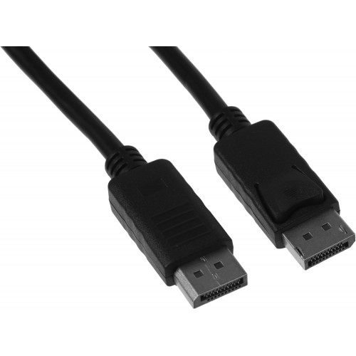 Кабель DisplayPort KingPrice KP-DP-v1.2-3m черный - 3 метра, для подключения устройств