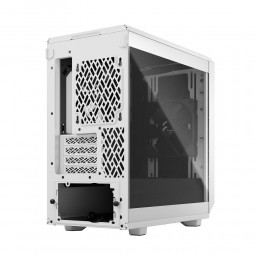 Корпус ПК без блока питания/ Case Fractal Design Meshify 2 Mini TG Clear Tint, Mini-Tower, 1x120mm + 1x140mm, 2xUSB-A 3.2 + 1xUSB 3.2 Type-C mATX, mITX, mDTX White