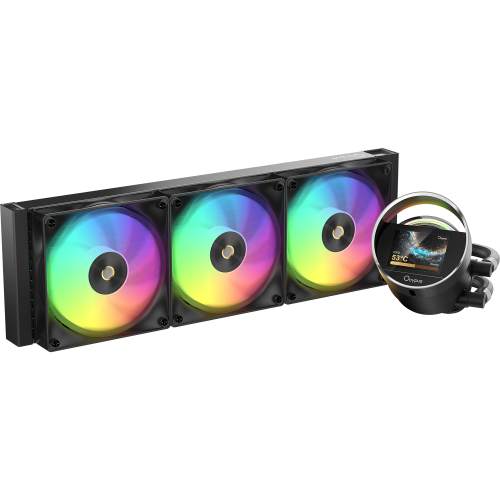 Система жидкостного охлаждения Ocypus Sigma L36 BK ARGB 360mm - Эффективное охлаждение для процессоров AM4 и AM5 с RGB подсветкой