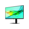 Монитор Samsung 27" ViewFinity S6 S27D604UAIXCI черный IPS LED 5ms 16:9 HDMI матовая HAS Piv 1000:1 350cd 178гр/178гр 2560x1440 100Hz DP 2K USB 6.1кг