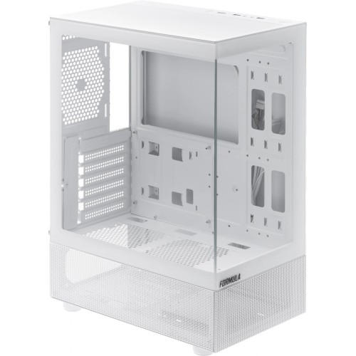 Корпус Formula Crystal Z1 белый ATX с 3 вентиляторами 120mm, USB 2.0 и USB 3.0, аудио разъемом и блоком питания