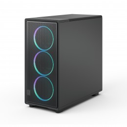Корпус ПК без блока питания/ Case Fractal Design Epoch XL TG RGB Light Tint, Full-Tower, 3x140mm ARGB, 2xUSB-A 3.2 + 1xUSB 3.2 Type-C E-ATX, ATX, mATX, mITX, Black