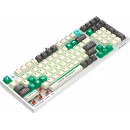Клавиатура A4Tech S98 Pixels механическая серый/бежевый USB for gamer LED (S98) кабель 1.8м