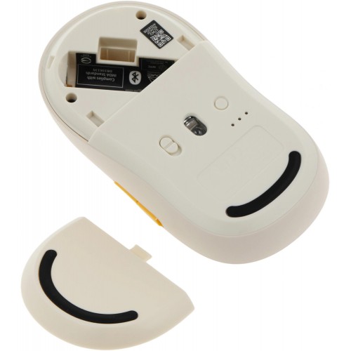 Купить беспроводную мышь Xiaomi Wireless Mouse 3 (белая) - оптическая, 1200dpi, тихая, BT/Radio USB для ноутбуков