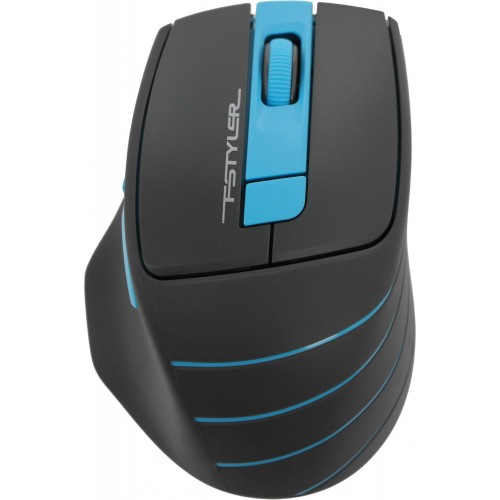 Оптическая беспроводная мышь A4Tech Fstyler FG30S серый/синий с 2000dpi и 5 кнопками