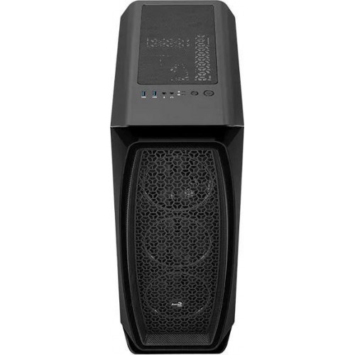 Корпус Aerocool Aero One Eclipse-G-BK-v1 черный ATX с поддержкой 4x120mm и 2x140mm, 2xUSB3.0 и аудио - идеальный выбор для вашего ПК