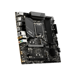 Материнская плата/ MB MSI INTEL B760 s1700, 4xDDR5(256GB), 2xHDMI 2.1/2xDP, 2xPCIe 4.0x16, 1xPCIe 3.0, 1xLAN (2.5GbE), Wi-Fi, BT, 4xSATA 6Gb/s, 2xM.2, 4xUSB 3.2, 2xUSB 2.0, 1xPS/2, mATX