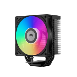 Кулер для процессора/ CPU Cooler PCCooler RT500 TC ARGB BK (245W, 4-pin PWM, 152mm, Al/Cu, 5x6mm, ARGB, 1x120mm, 73.32CFM, 34.9dBA, 2200RPM, S: 1851/1700/1200/115X, AM5/AM4, black)