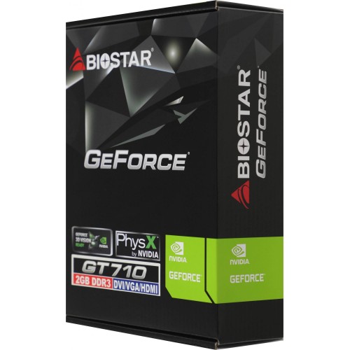 Купить видеокарту Biostar GT710 2GB DDR3 - Надежная производительность для игр и работы