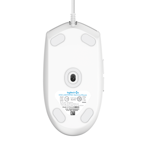 Купить игровую мышь Logitech G102 LightSync White – идеальное решение для геймеров