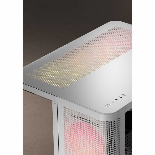 Купить корпус Corsair AIR 5400 RS-R ARGB - Midi-Tower с 3x120mm ARGB вентиляторами, поддержка E-ATX и USB 3.2 Type-C, белый