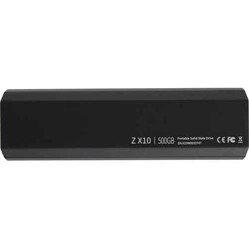 Накопитель SSD Netac USB-C 500GB NT01ZX10-500G-32BK ZX10 1.8" черный