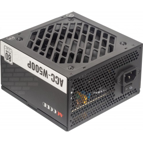 Блок питания Accord ATX 500W ACC-W500P 80 PLUS WHITE с 120mm вентилятором и 6xSATA - надежное решение для вашего ПК