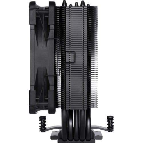 Кулер для процессора/ CPU Cooler Noctua NH-U12S chromax.black (129W, 4-pin PWM, 158mm, Al/Cu, 5x6mm, 1x120x120x25mm, 54.97CFM, 22.4dBA, 1500RPM, S: 1851/1700/1200/115X, AM5/AM4, Black)