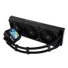 Водяное охлаждение для процессора/ Water Cooling System Thermalright Mjolnir Vision 360 (360mm, LED, Black, ARGB/ Fans: 3x120mm, 69CFM, 27dBA, 2150RPM/ Pump height 65mm, Rad thickness 27mm/ S: 1700, 1200, 1851, 115X, 2011, 2066, AM5, AM4) Thermalright