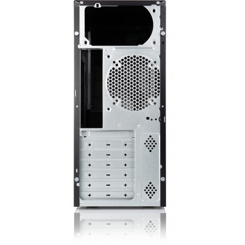 Корпус ATX Foxline FL-886 без блока питания: черный, 2xUSB 3.0, без кабеля питания и вентилятора