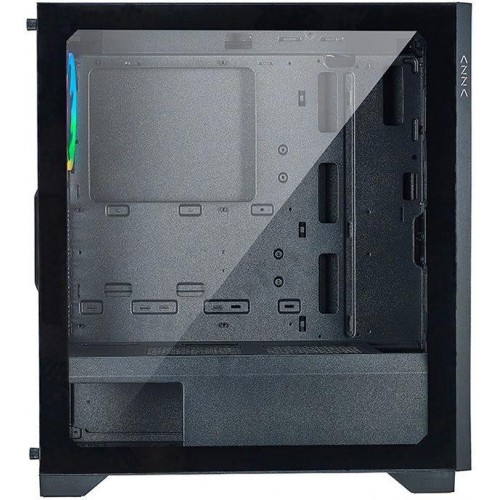 Корпус Azza Hive ATX черный с 8 вентиляторами 120мм, 5 вентиляторами 140мм, USB 2.0 и USB 3.0, аудио, блок питания [CSAZ-450 HIVE]