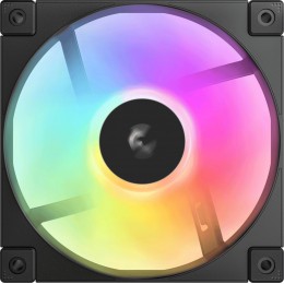 Вентилятор для корпуса Deepcool FD12 ARGB 120х120x25 черный 4-pin 26.9дБ (R-FD12-BKAPN1-G) Ret