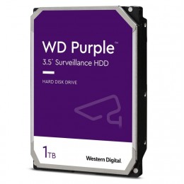 Жесткий диск/ HDD WD SATA3 1TB Purple Video 5400 RPM 64Mb 1 year warranty