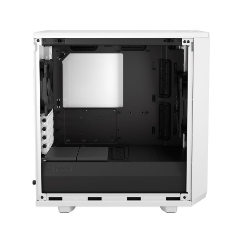 Корпус ПК без блока питания/ Case Fractal Design Meshify 2 Mini TG Clear Tint, Mini-Tower, 1x120mm + 1x140mm, 2xUSB-A 3.2 + 1xUSB 3.2 Type-C mATX, mITX, mDTX White Fractal Design