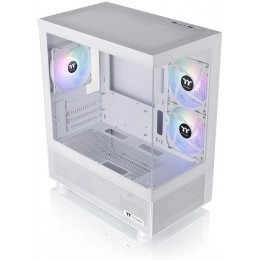 Корпус Thermaltake View 170 TG ARGB белый mATX 5x120mm 2x140mm 1x200mm 2xUSB3.0 audio bott PSU [CA-1Z4-00M6WN-00]