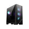 Корпус ПК без блока питания/ Case MSI MAG FORGE 321R AIRFLOW, Midi-Tower, TG, 4x120mm ARGB, 2xUSB 3.2, 1xUSB 3.2 Type-C, ATX, mATX, mITX Black