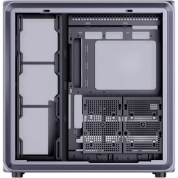 Корпус без блока питания/ Case JONSBO BO400CG, Midi-Tower, TG, no fan, 2xUSB-A 3.0 + 1xUSB-C 3.2, ATX, mATX, mITX Grey