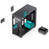 Корпус JONSBO D41 STD Midi-Tower без блока питания, черный, с USB-A 3.2 и USB-C 3.2, поддержка ATX и mATX