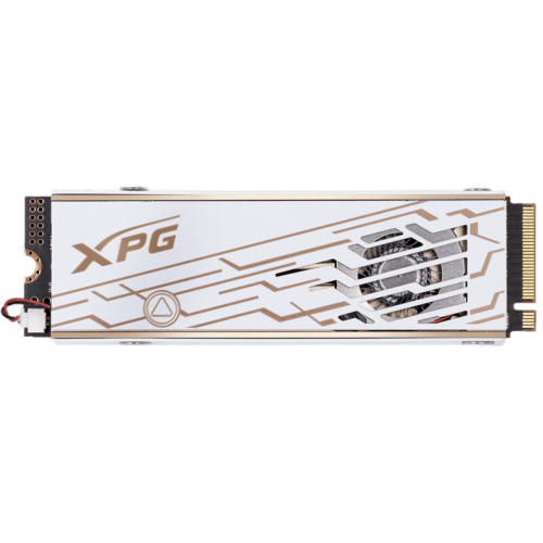 Твердотельный накопитель/ ADATA SSD XPG MARS 980 PRO, 1000GB, M.2(22x80mm), NVMe, PCIe 5.0 x4, 3D NAND, R/W 14000/10000MB/s, IOPs 1 600 000/1 650 000, TBW 740, DWPD 0.4, with Heat Sink (5 лет) ADATA