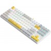 Клавиатура A4Tech Bloody S87 Energy механическая белый/желтый USB for gamer LED (S87 USB ENERGY WHITE)