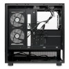 Корпус HSPD F710 Panoramic Mid Tower без блока питания - Черный, TG, 3x120mm ARGB, для E-ATX, ATX, mATX, mITX, 7xPCI, 2xUSB-A 3.0, 435x230x457mm