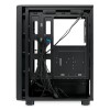 Корпус без блока питания/ Case HSPD M510, Mesh Mid Tower, Black, TG, 0.5 SPCC, 4x120mm ARGB (Orbis F1) ATX, mATX, mITX 180/280/160mm 1x2.5", 1x3.5", 7xPCI 2xUSB-A 3.0 517x277x418mm HSPD