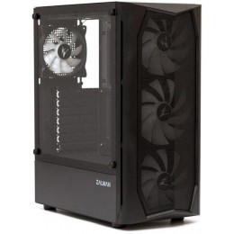 Корпус Zalman N4 REV.1 черный ATX 5x120mm 2x180mm 2xUSB2.0 1xUSB3.0 audio bott PSU [N4 REV.1 BLACK]