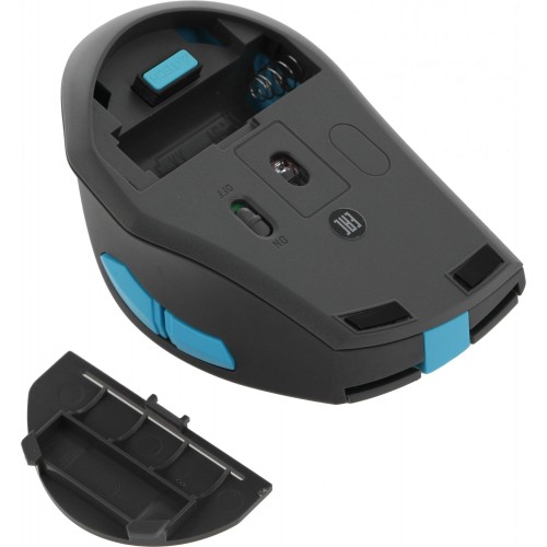 Оптическая беспроводная мышь A4Tech Fstyler FG30S серый/синий с 2000dpi и 5 кнопками