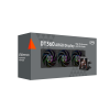 Система охлаждения/ Water Cooling System PCCooler DT360 ARGB Display BK (300W, 360mm, LED temp., Black, ARGB/ Fans: 3x120mm, 83.83CFM, 3000RPM/ Pump height 62mm, 15dBA, 2600RPM, Rad thickness 27mm/ S: 1851, 1700, 1200, 115X, AM5, AM4) PcCooler