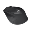 Купить Logitech Wireless Mouse M330 SILENT PLUS в черном цвете — бесшумная беспроводная мышь для комфортной работы